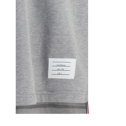 Thom Browne Gray Cotton T-Shirt