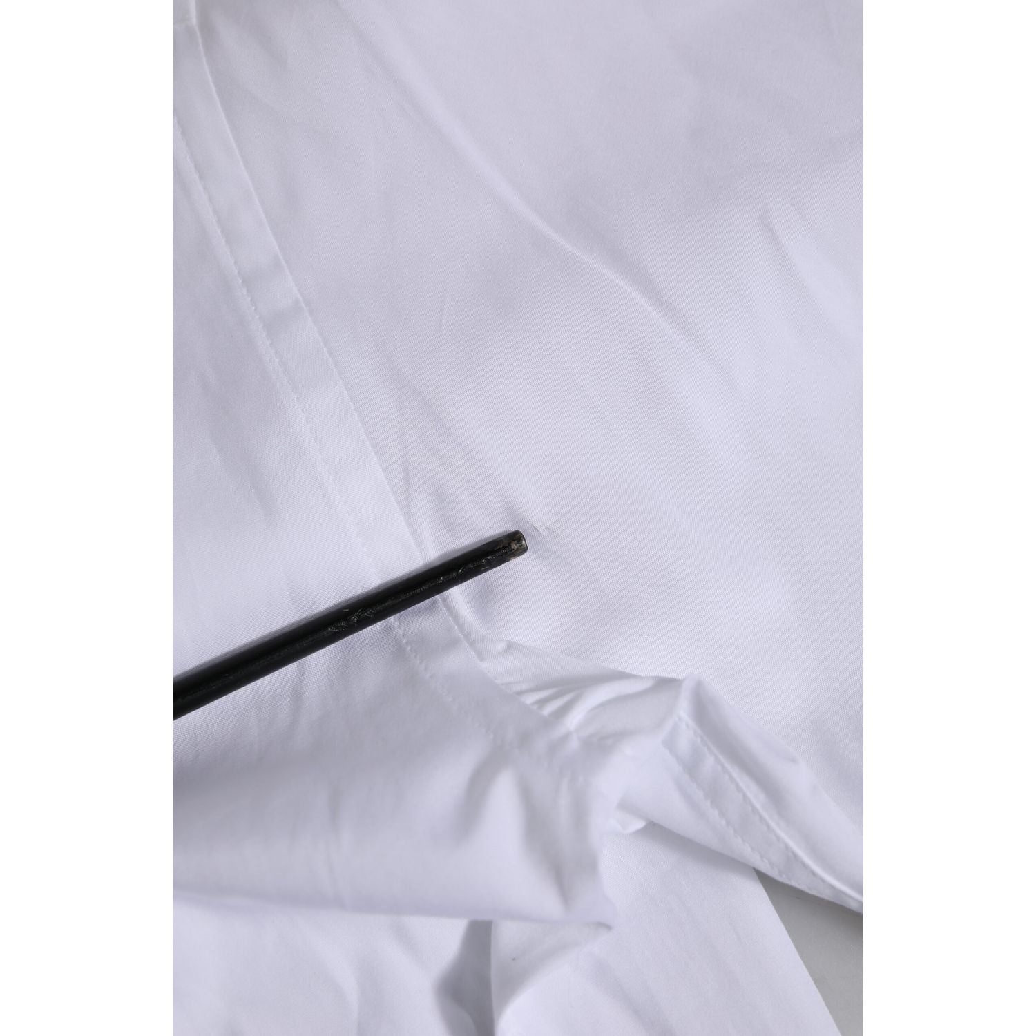 Dolce & Gabbana White Cotton Short Sleeves Men Formal Shirt