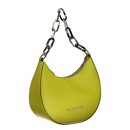 Mario Valentino Yellow Polyethylene Handbag