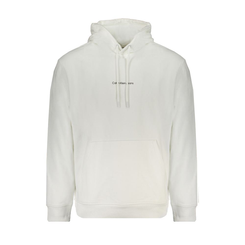 Calvin Klein White Cotton Sweatshirt