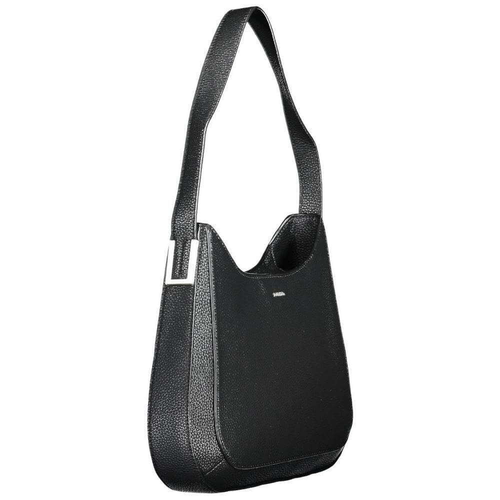 Calvin Klein Black Polyester Women Handbag CA-20494