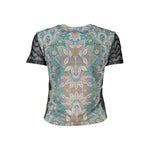 Desigual Blue Polyester Women T-Shirt DE-37711-M