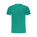 Cavalli Class Green Cotton Men T-Shirt