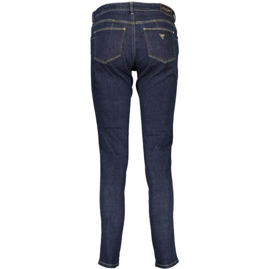 Guess Jeans Blue Cotton Women Jeans