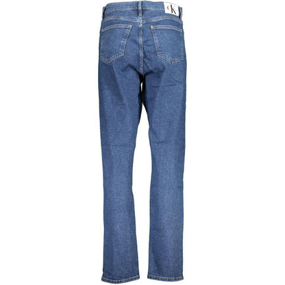 Calvin Klein Blue Cotton Women's Jean