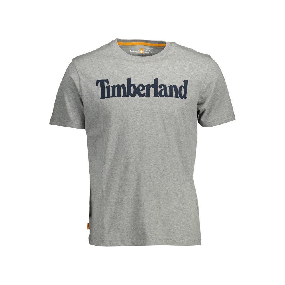 Timberland Brown Cotton Men T-Shirt TI-37859-S