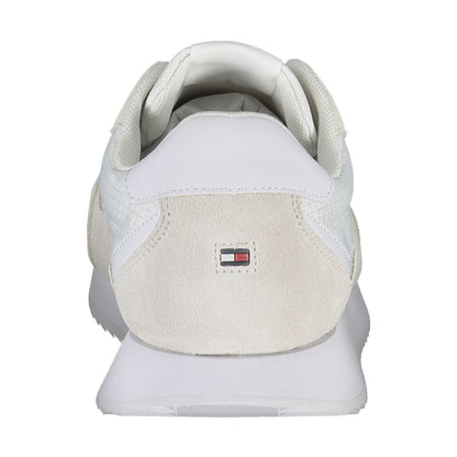 Tommy Hilfiger White Polyester Sneaker