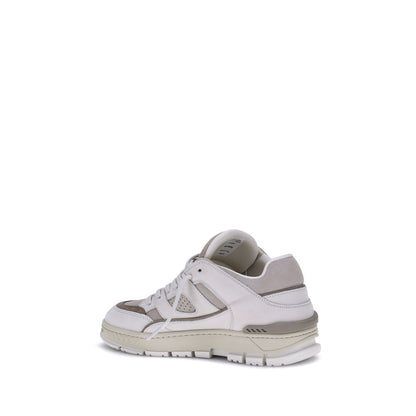 Axel Arigato White Calf Leather Bos Taurus Low Top Sneakers
