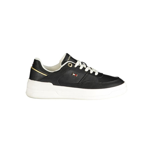 Tommy Hilfiger Black Polyethylene Women Sneaker