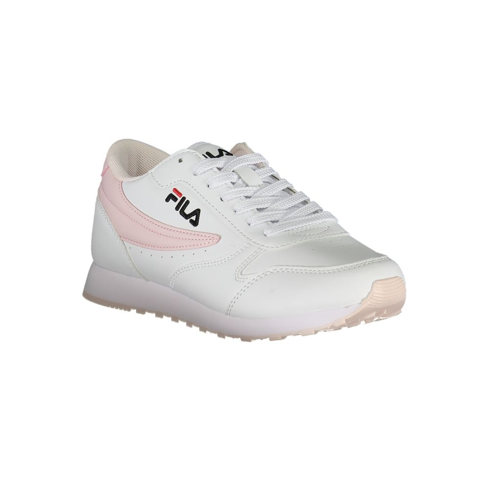 Fila White Polyethylene Sneaker