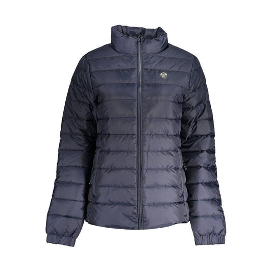 North Sails Blue Polyester Women Jacket