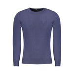 Cavalli Class Blue Viscose Men Sweater CA-33477-M