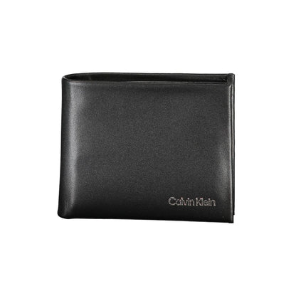 Calvin Klein Black Polyester Men Wallet