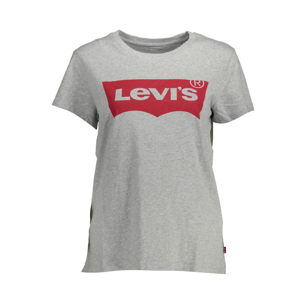 Levi's Gray Cotton T-Shirt