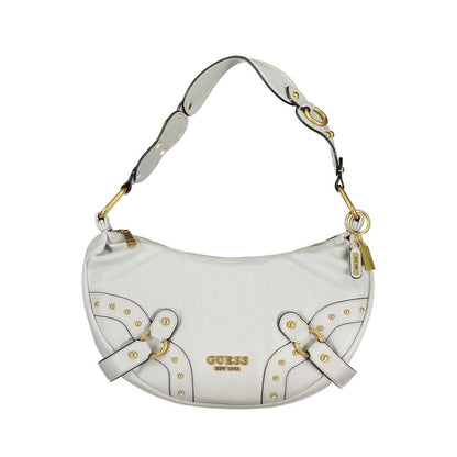 Guess Jeans Brown Polyethylene Women Handbag with elegant design and gold accents, perfect for modern fashionistas.
