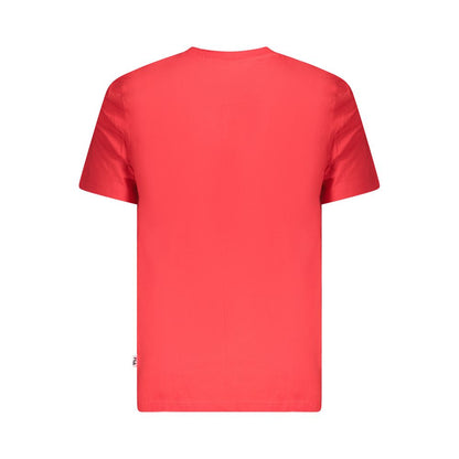 Fila Red Cotton T-Shirt