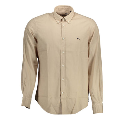 Harmont & Blaine Beige Cotton Shirt