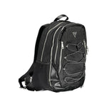 Guess Jeans Black Polyamide Men Backpack GU-17508