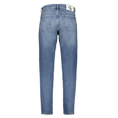 Calvin Klein Blue Cotton Men Jeans