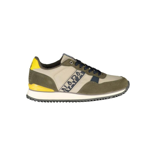 Napapijri Elegant Beige Lace-Up Sporty Sneakers NA-23099-EU40/US7