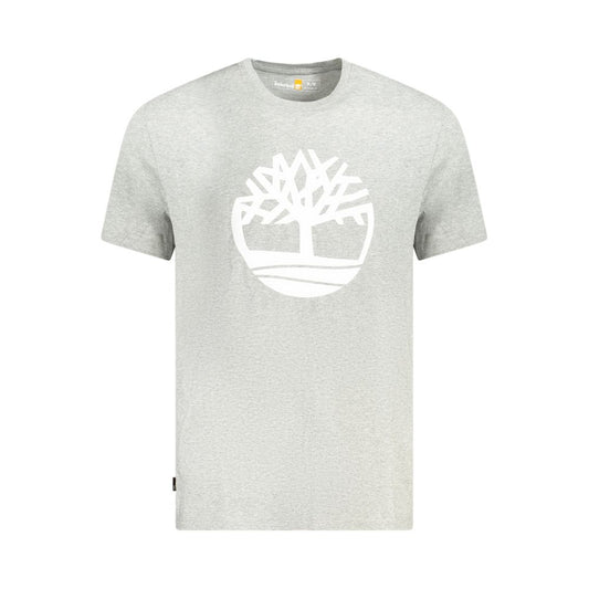 Timberland Brown Cotton Men T-Shirt TI-35445-S