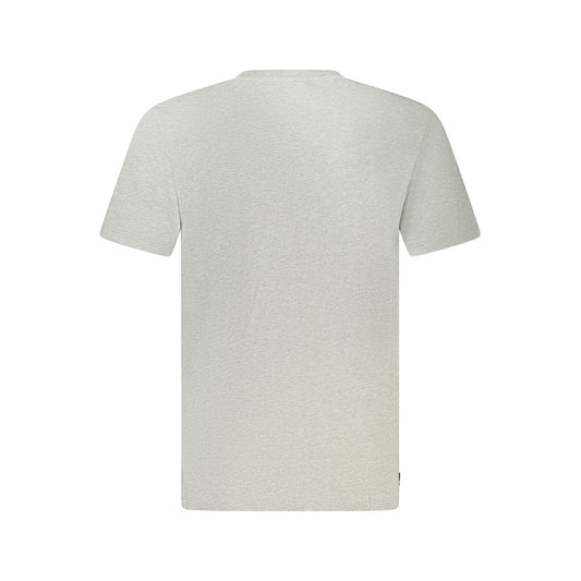 Timberland Gray Cotton Men T-Shirt TI-35504-S