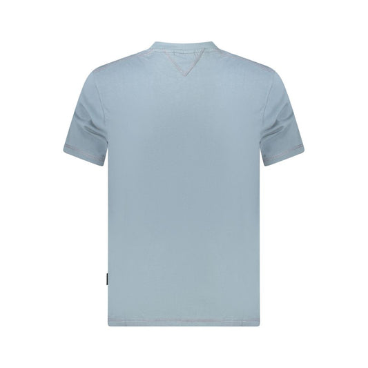Napapijri Brown Cotton Men T-Shirt NA-35883-S