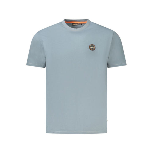 Napapijri Brown Cotton Men T-Shirt NA-35898-S