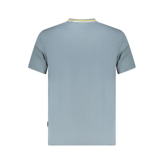Napapijri Brown Cotton Men T-Shirt NA-35909-S