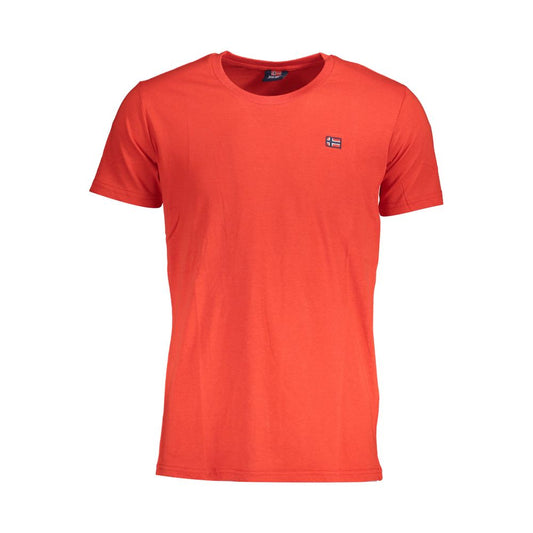Norway 1963 Red Cotton Men T-Shirt featuring iconic logo, short-sleeve, premium cotton for comfort and style.