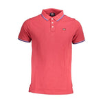 Norway 1963 Red Cotton Men Polo Shirt