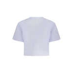 Converse Purple Cotton Women T-Shirt CO-38352-L