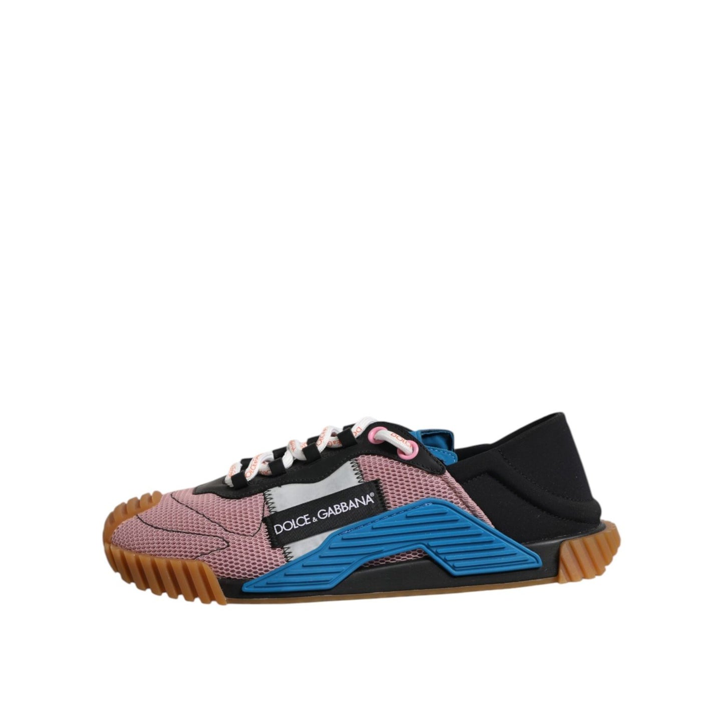 Dolce & Gabbana Multicolor Lace Up Low Top NS1 Sneakers Shoes