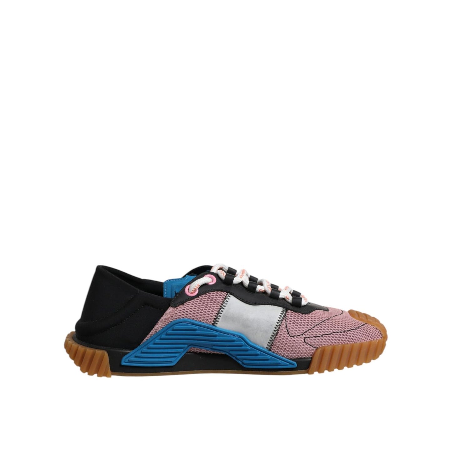Dolce & Gabbana Multicolor Lace Up Low Top NS1 Sneakers Shoes