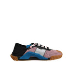 Dolce & Gabbana Multicolor Lace Up Low Top NS1 Sneakers Shoes