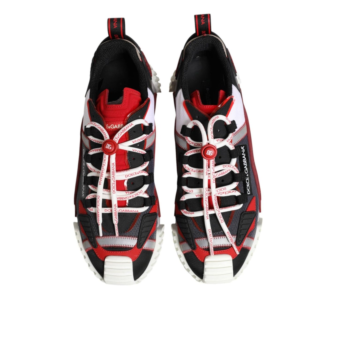 Dolce & Gabbana Multicolor Logo Low Top NS1 Sneakers Shoes MV7312-44.5