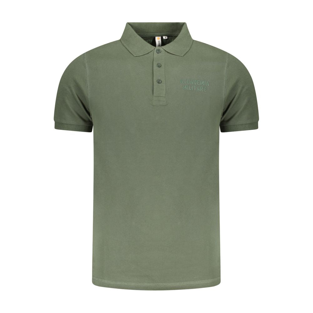 Accademia Militare Verde Cotton Men Polo