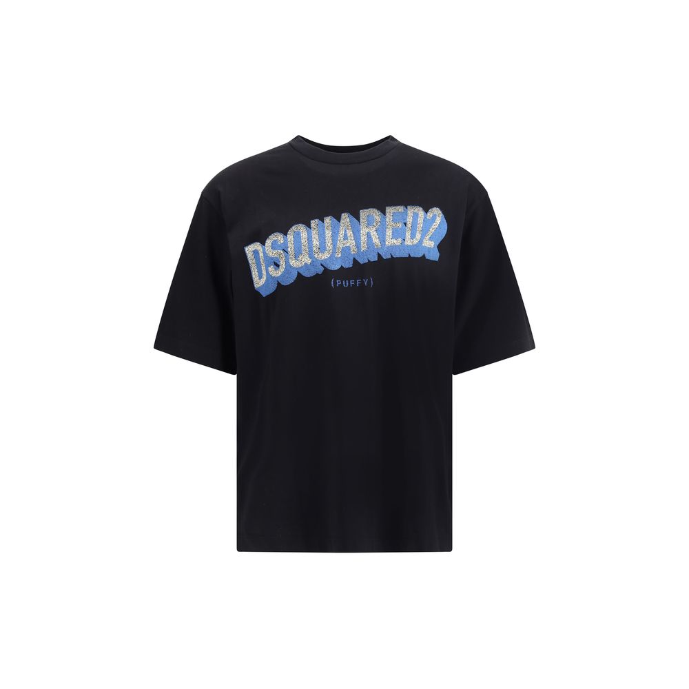 Dsquared² Black Cotton T-Shirt