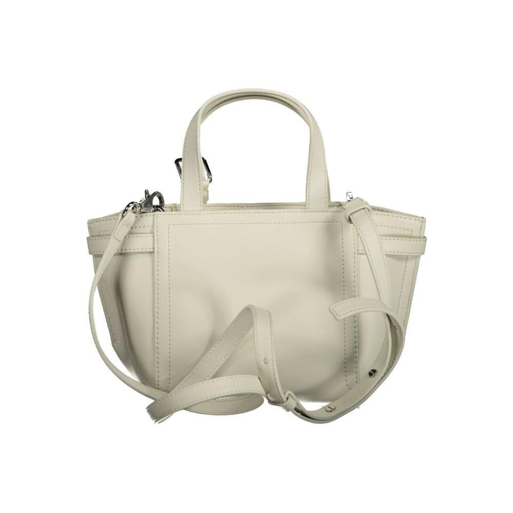 Calvin Klein White Polyester Handbag CA-14341