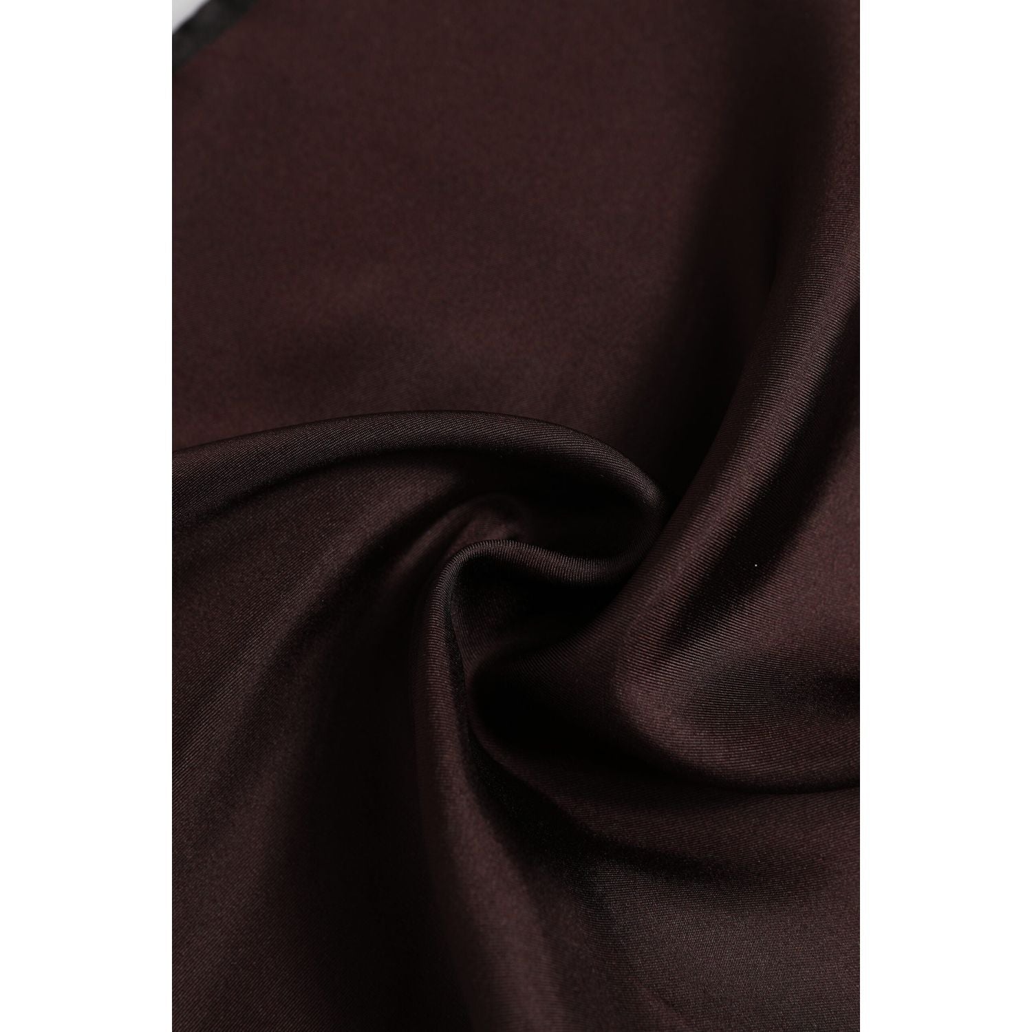 Dolce & Gabbana Brown DG Crown Silk Square Men Foulard Scarf