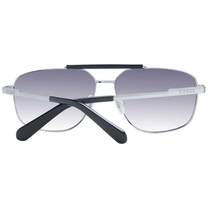 Guess Silver Men Sunglass