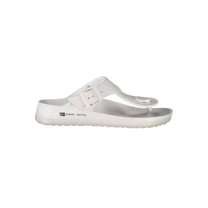 Norway 1963 White Plastic Women Sandal