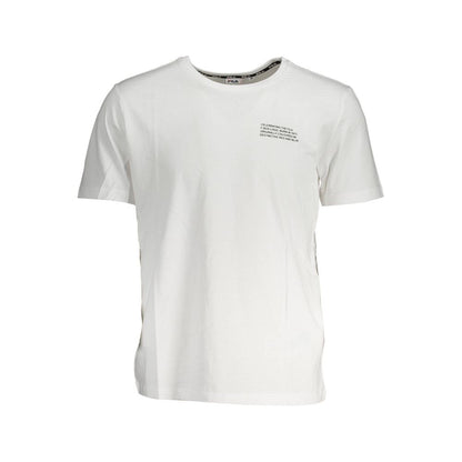 Fila White Cotton T-Shirt