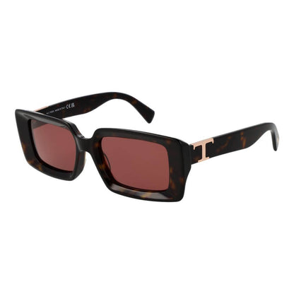 Tod's Brown Acetate Sunglasses