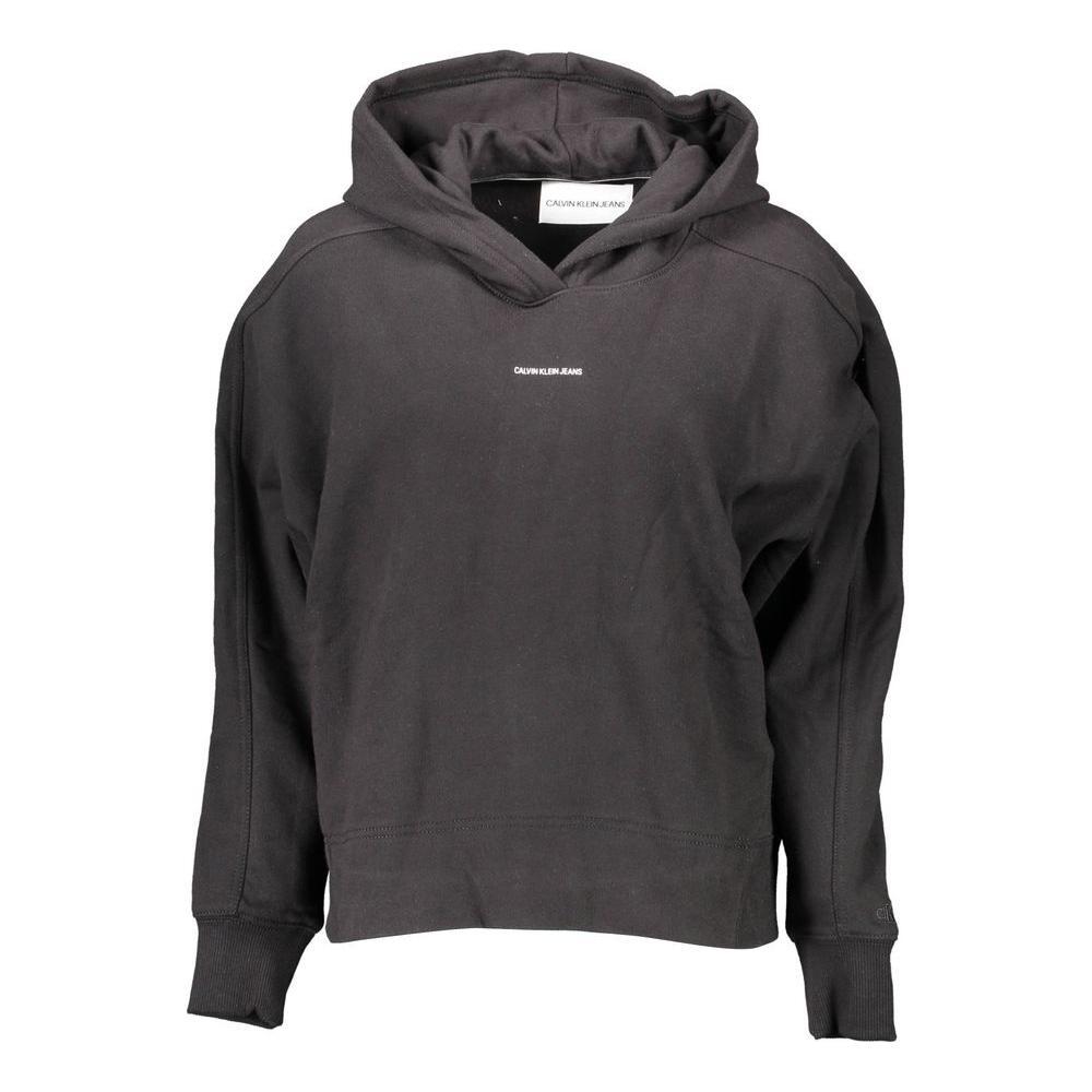 Calvin Klein Black Cotton Sweatshirt