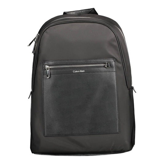 Calvin Klein Black Polyester Backpack