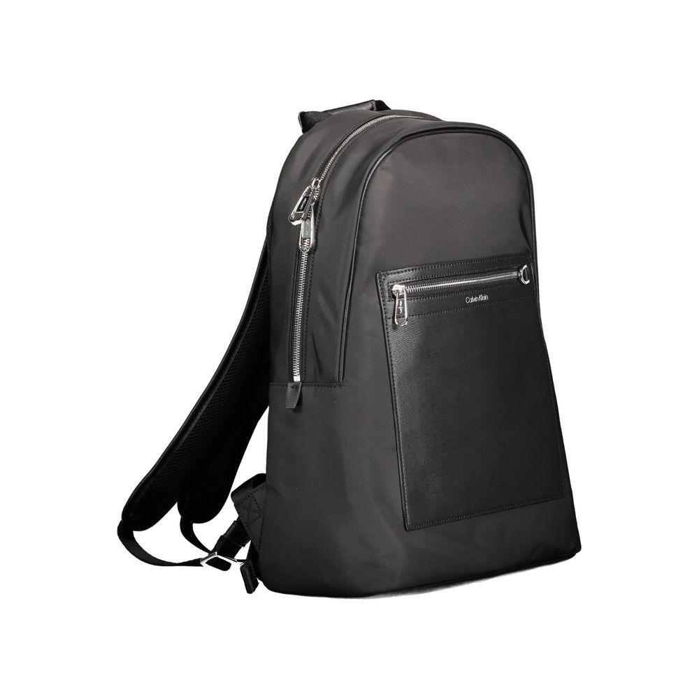 Calvin Klein Black Polyester Backpack CA-12417