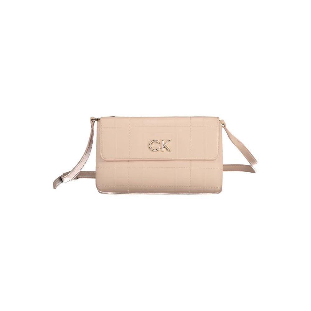 Calvin Klein Pink Polyester Handbag CA-13693
