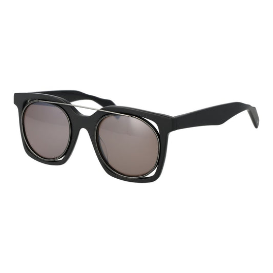 Yohji Yamamoto Gray Unisex Sunglasses YO-1058026