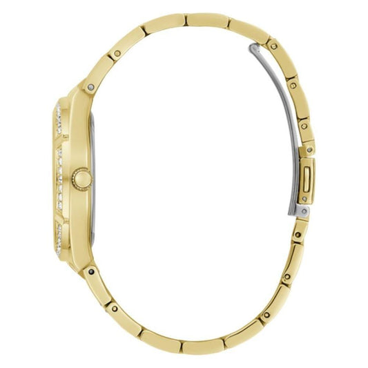 Guess Gold Stainless Steel Watch